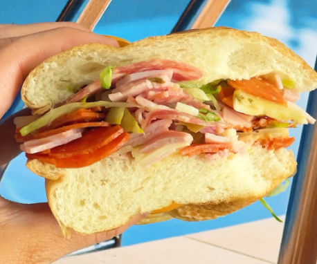 3 Meat Italian Grinder Sandwich