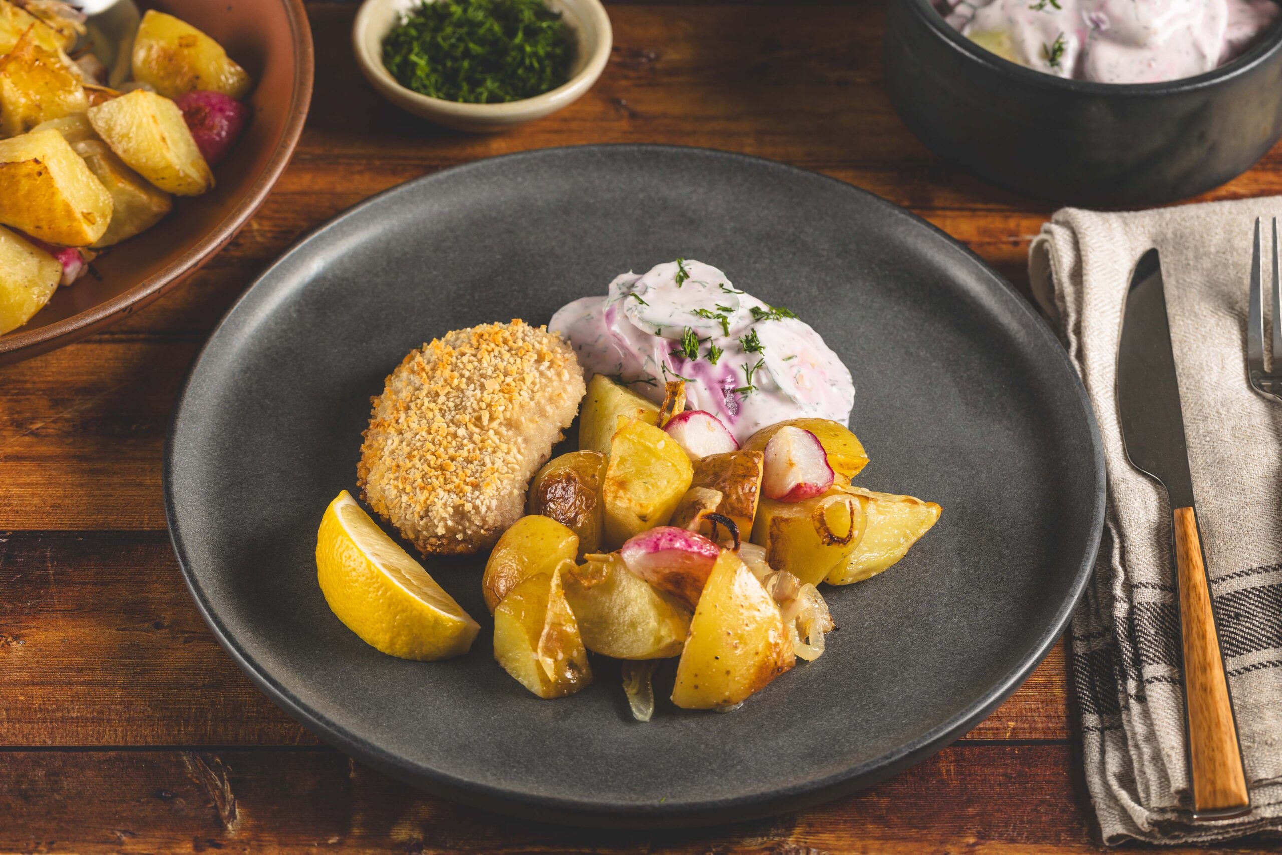 Pork Cutlet and Potatoes