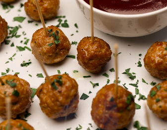 Appetizer Pork Meatballs