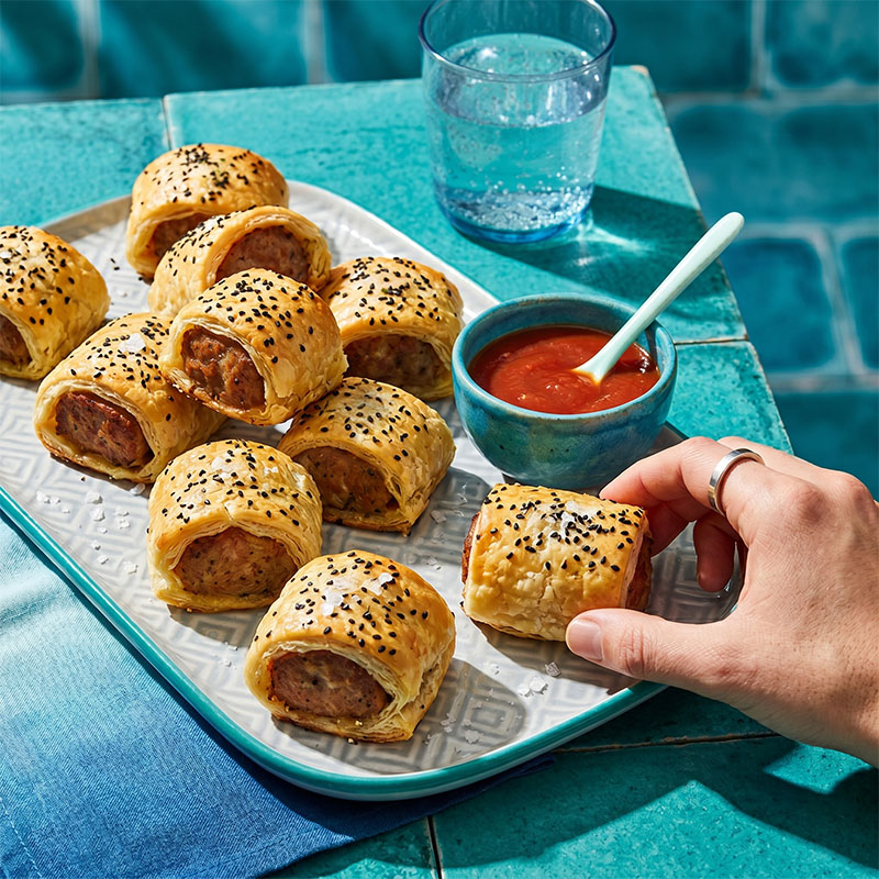 Pork and Fennel Sausage Rolls