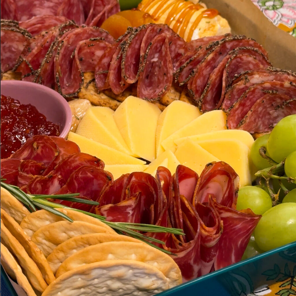 Sweet and Spicy Charcuterie Board